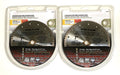 2 Vulcan 7" Continuous Rim Turbo Diamond Saw Blades Dry/wet Cut Wheel