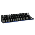 Capri Tools 3/8-Drive Shallow/Semi-Deep/Deep Impact Socket Set Metric 45-Pc by Capri Tools