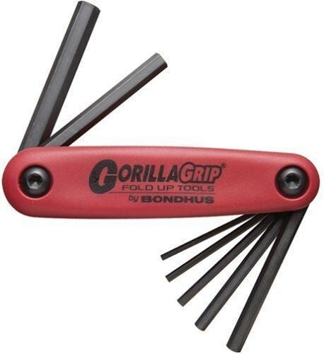 Bondhus Gorilla Grip Hex Fold Up Wrench Set