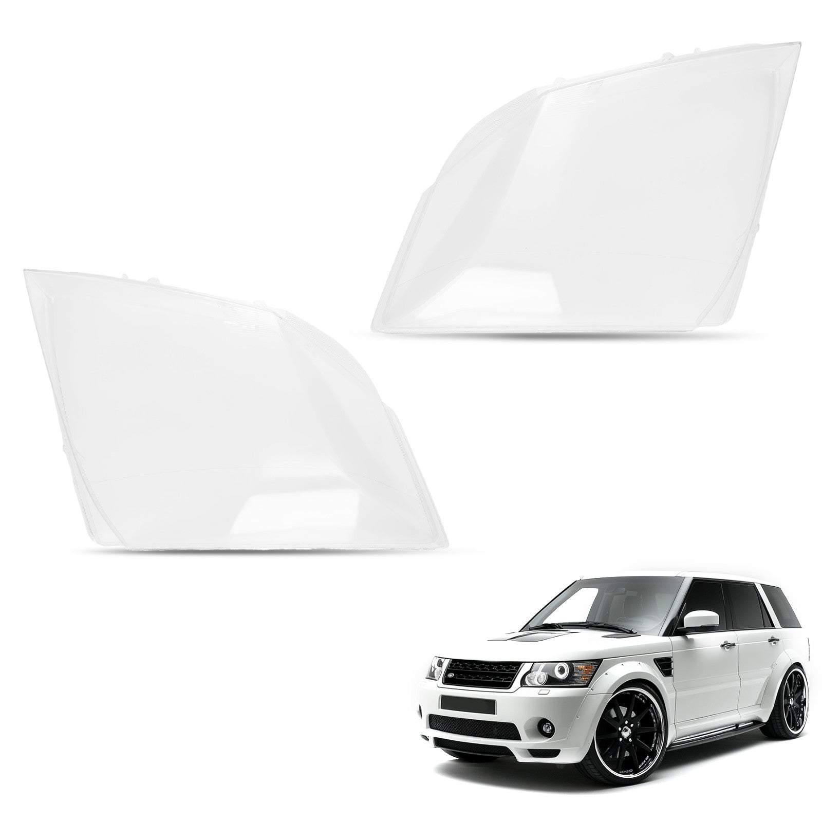 Headlight Lens Cover w/ Glue for Cadillac CTS for Cadillac CTS-v Wagon