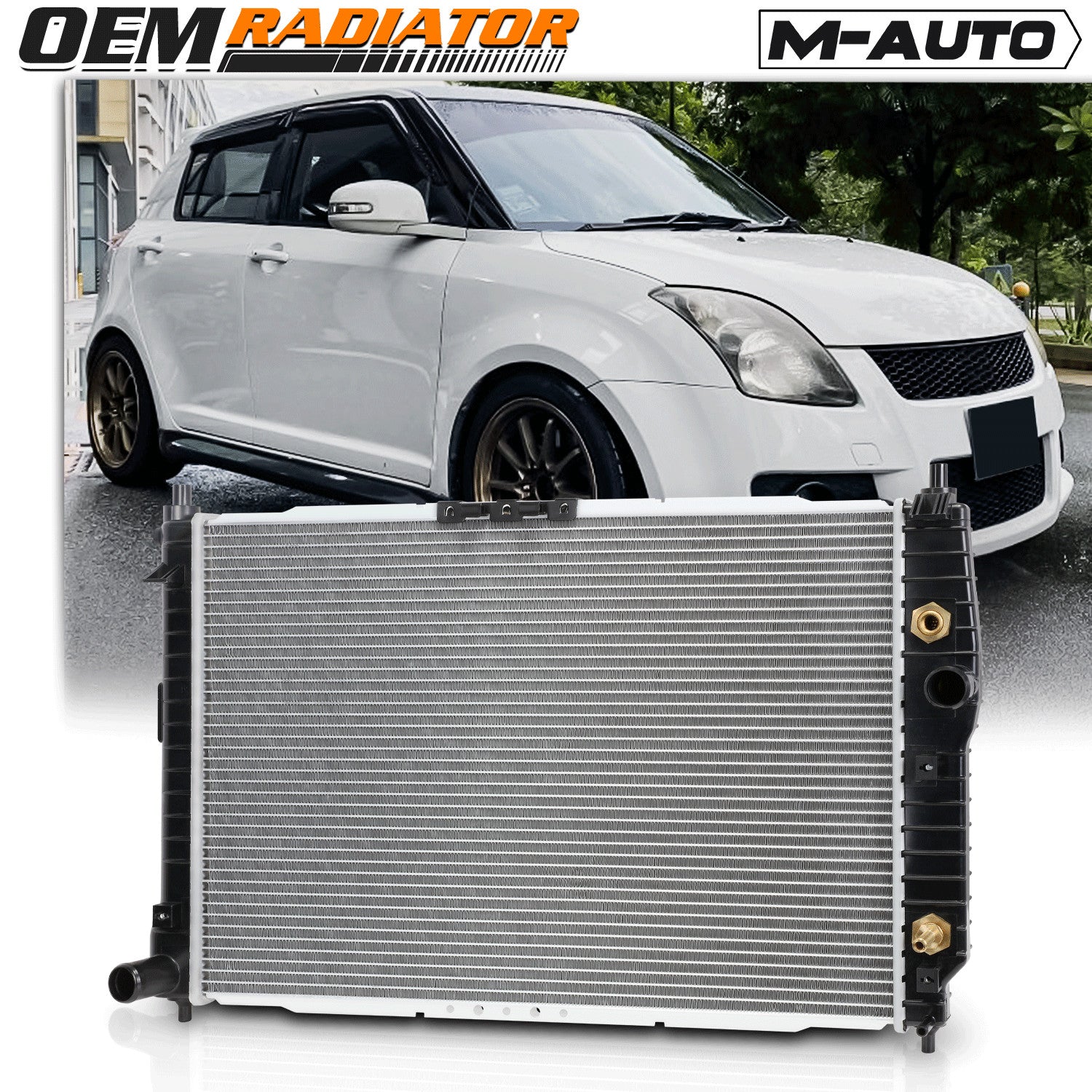 Aluminum Core Cooling Radiator for 2004-2008 Aveo5
