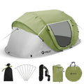 Villey Easy Setup 4 Persons Camping Beach Tent Pop Up Tent Waterproof