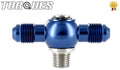 AN -6 (6AN) Double Banjo Adapter To 1/4" NPT Stainless Steel Banjo Bolt Assembly