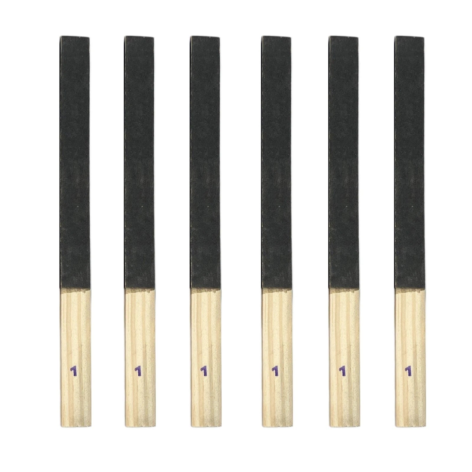 6 Pack 9-1/2" X 3/4" Grit 1 Polishing Paper Emery Sticks - Jewelry