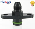 An -6 (-6 Jic) Fuel Rail Adapter for Mitsubishi Lancer Evo 1-9 and
