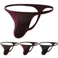 Mens Low Rise String Underwear Tangas Thong Briefs Gstring Soft