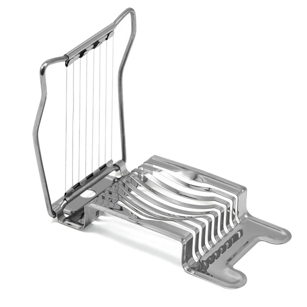 Slice Eggs And More In Seconds With The Stainless Steel Egg Slicer