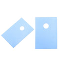 Transistor Insulation Pads TO-220 Heatsink Silicon with Washer 10pcs by Unbranded