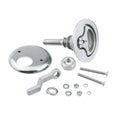 Marine Hatch Latch Flush Design 1.97" Hole Cutout With Screw