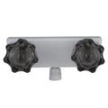 4" Rv Shower Faucet Dual Knobs Left Handle Plastic Classic Design For