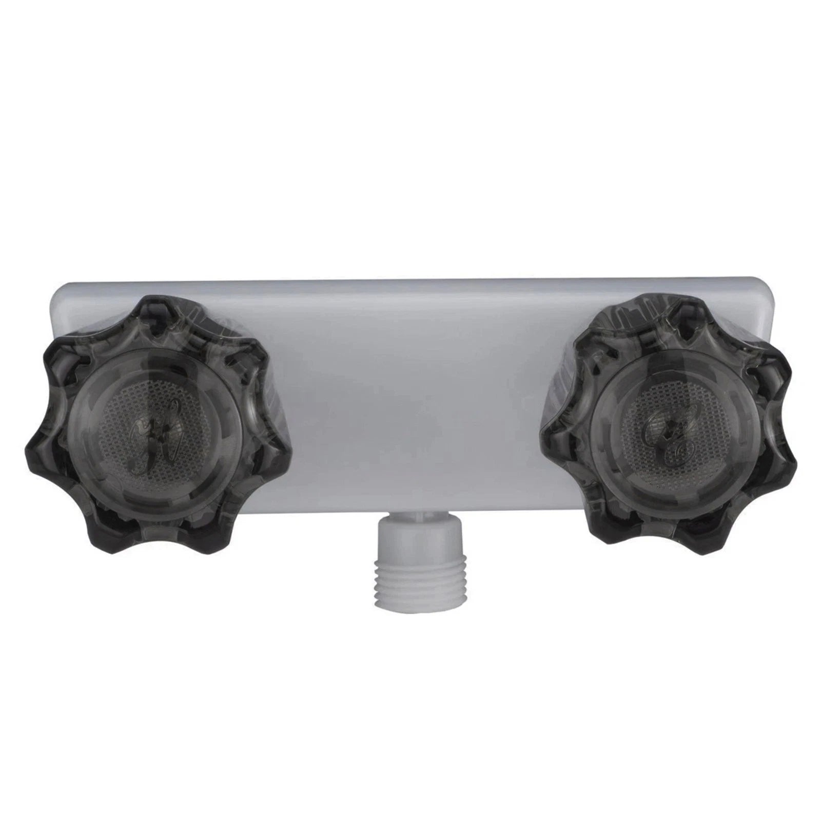 4" Rv Shower Faucet Dual Knobs Left Handle Plastic Classic Design For