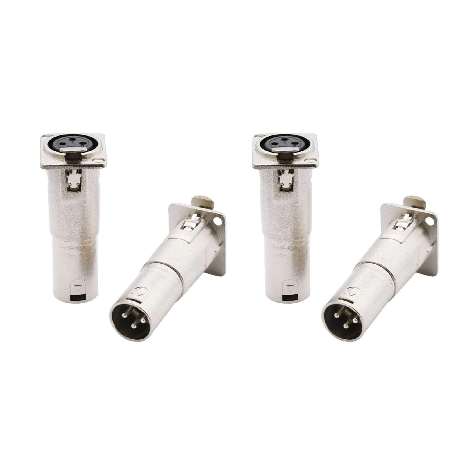Max. 14 Awg Front & Rear Xlr Female To Xlr Male Audio Connector