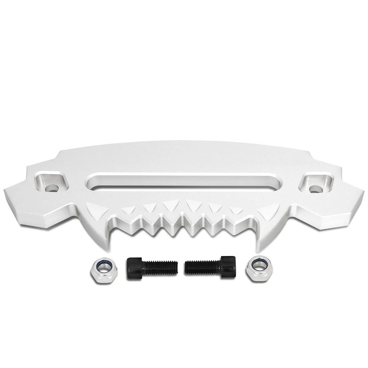 Silver 10" Aluminum Hawse Fairlead For Synthetic | Built Supply Co