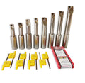 8pcs 3/4 Shank Indexable Boring Bar +10pcs Tcmt Carbide Inserts Us