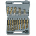 30pc Quick Change Titanium Drill Bit Set 1/4" Hex Shank by Unbranded