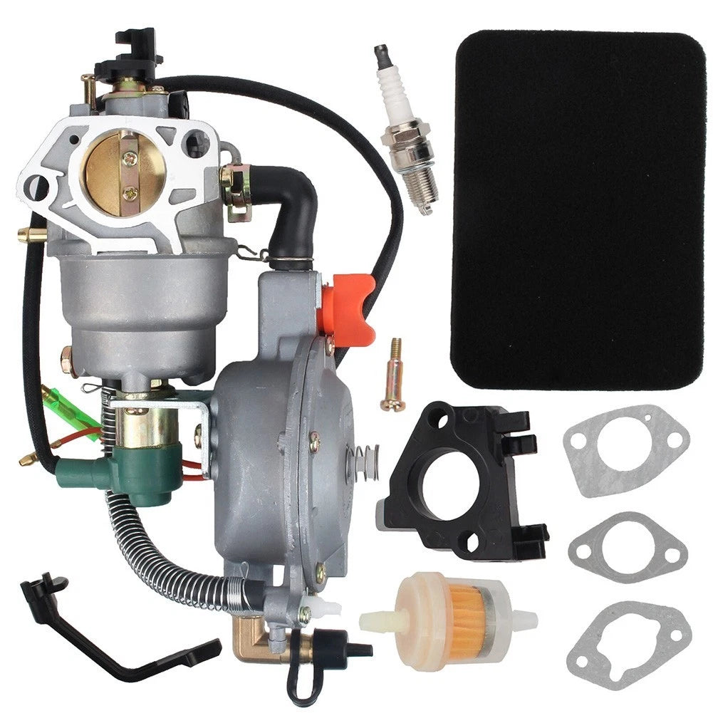 Dual Fuel Carburetor Stable Pressure Regulator No Gas Leaks For