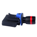 Cob T6 Led Clip-on Head Torch Zoomable Cap Hat Light Headlamp Fishing