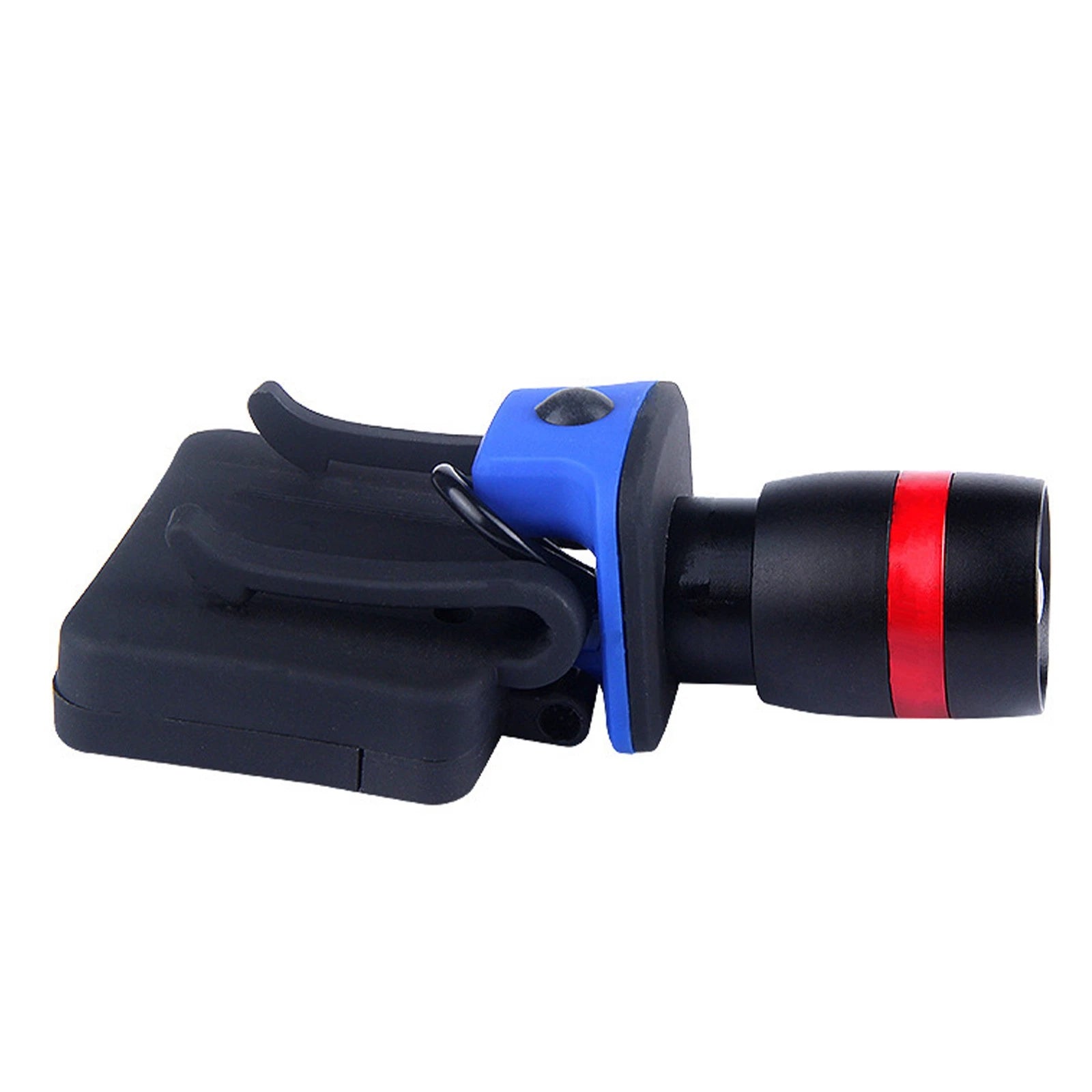 Cob T6 Led Clip-on Head Torch Zoomable Cap Hat Light Headlamp Fishing