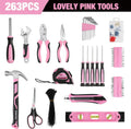 WORKPRO Pink Tool Kit 263-Piece by WORKPRO