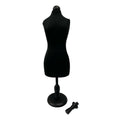 Interchangeabl<wbr/>e Black Mini Jersey Female Dress Form Mannequin