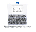 100pc Wing Nut Assortment 7 Metric Sizes Kit: M3,M4,M5,M6,M8<wbr/>,M10,M12