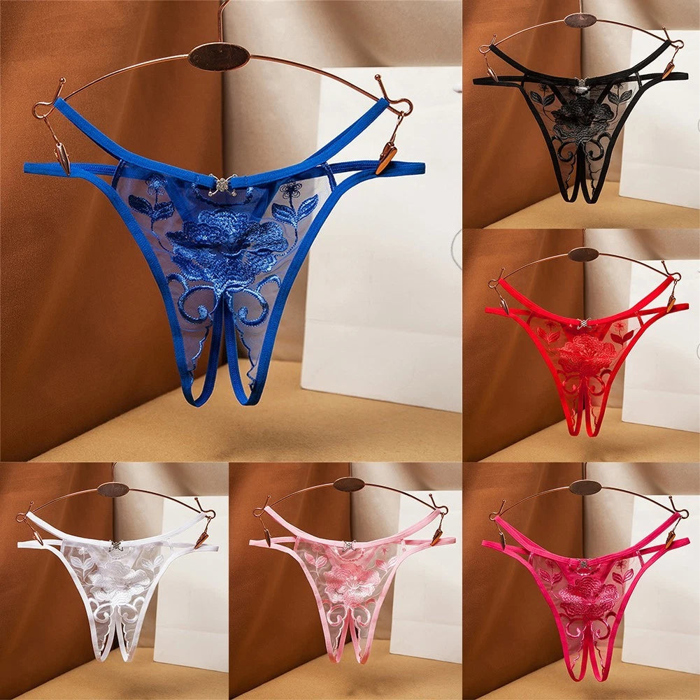 Underwear G-string Hollow Out Hot Sell Lure Mesh See Through Sexy