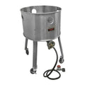 Heavy Duty Portable Propane Stove Burner With Wheels 200,000 Btu