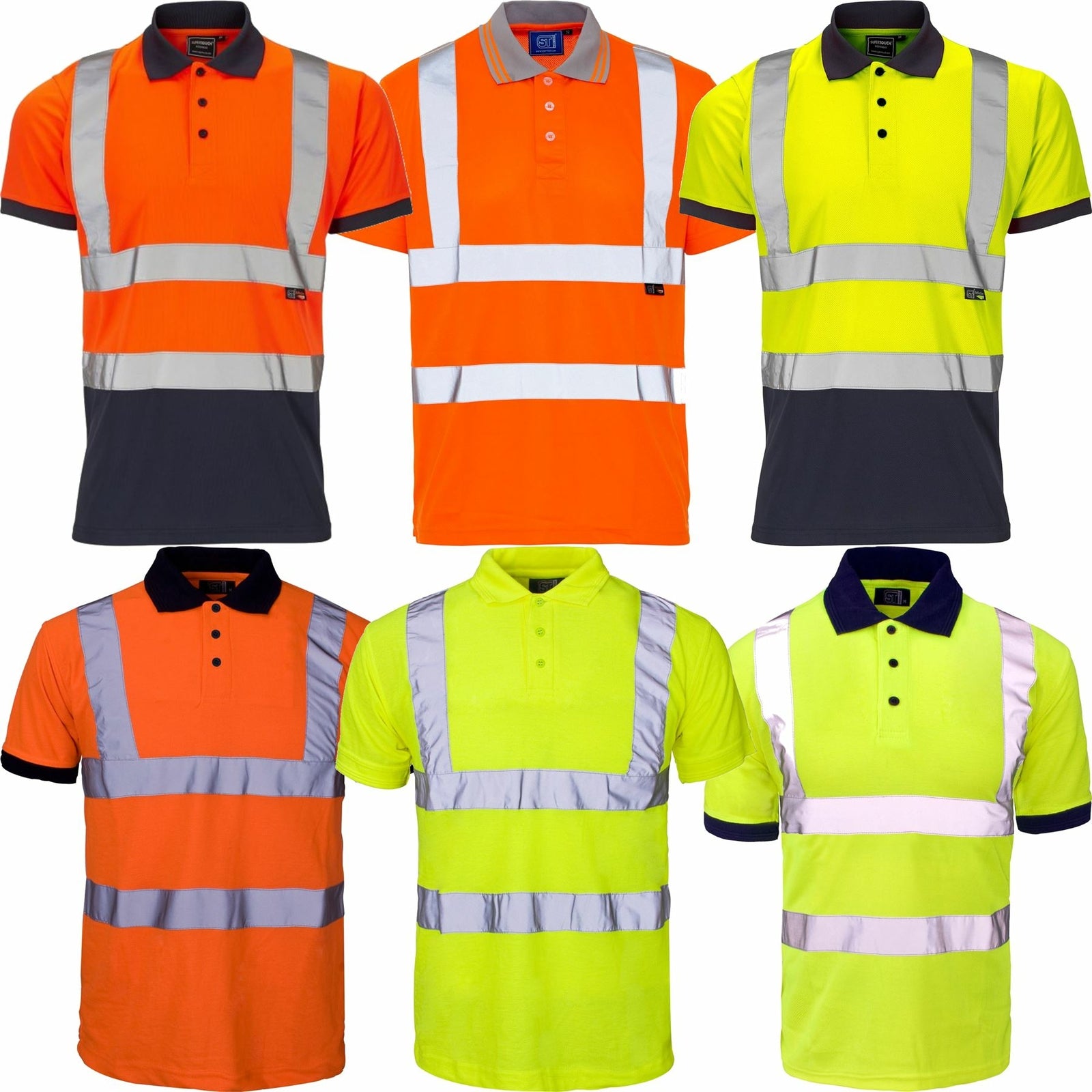SuperTouch High Visibility Polo Shirt