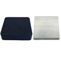 Set Of 2 Bench Blocks – 4" X 4" Rubber Bench Block & 4" X 4" Steel