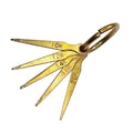 Gold Testing Needle With Set Of 5 Needles Size 10k, 12k, 14k, 18k &
