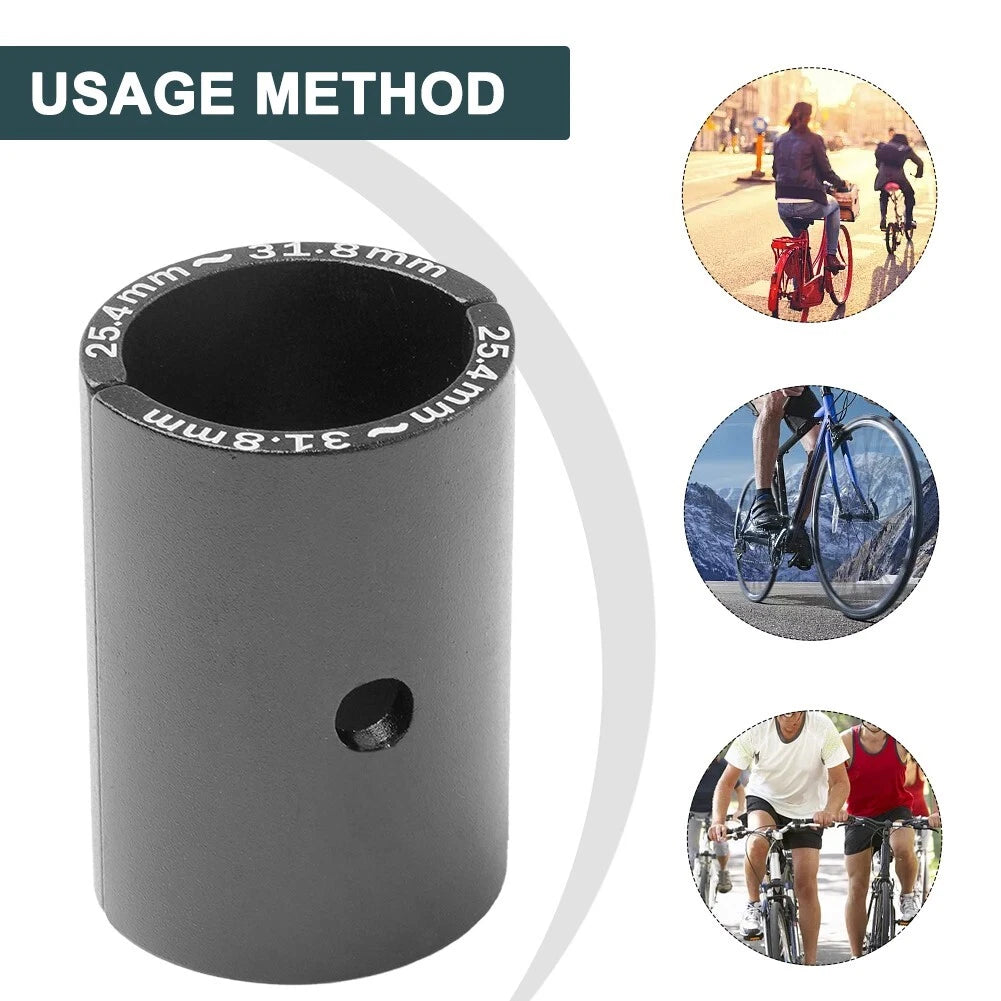 25.4mm To 31.8mm Stem Shim Adapter Adaptor Bicycle Handle Bar High