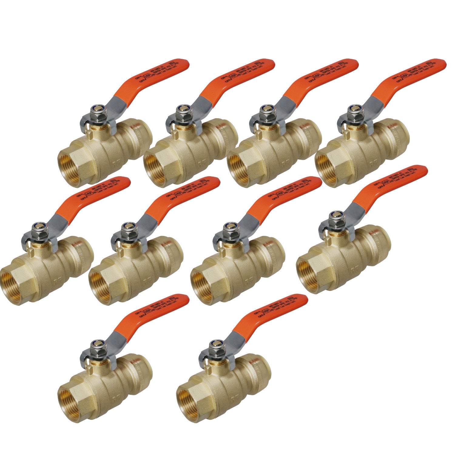 XFITTING 3/4" Push Fit Female Ball Valve
