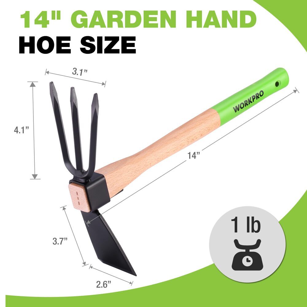 WORKPRO Hoe and Cultivator Garden Tool by WORKPRO