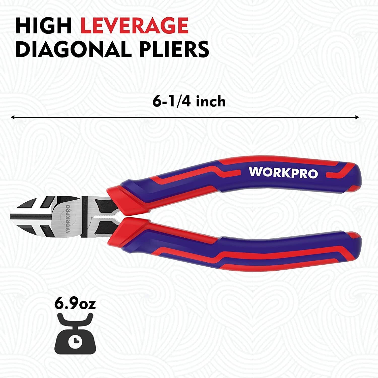 WORKPRO 6” Wire Cutters Heavy Duty by WORKPRO