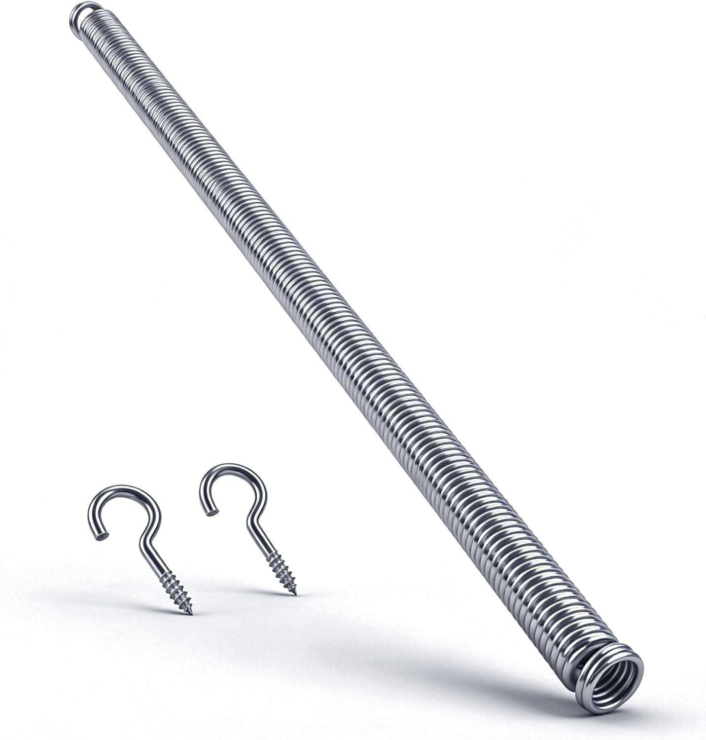V6 Door Spring for Screen Door 16" X 1/2", Galvanized Steel Screen