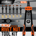 Rivet Nut Gun Kit Rivnut Setting Tools Nut Setter Tool Hand Blind