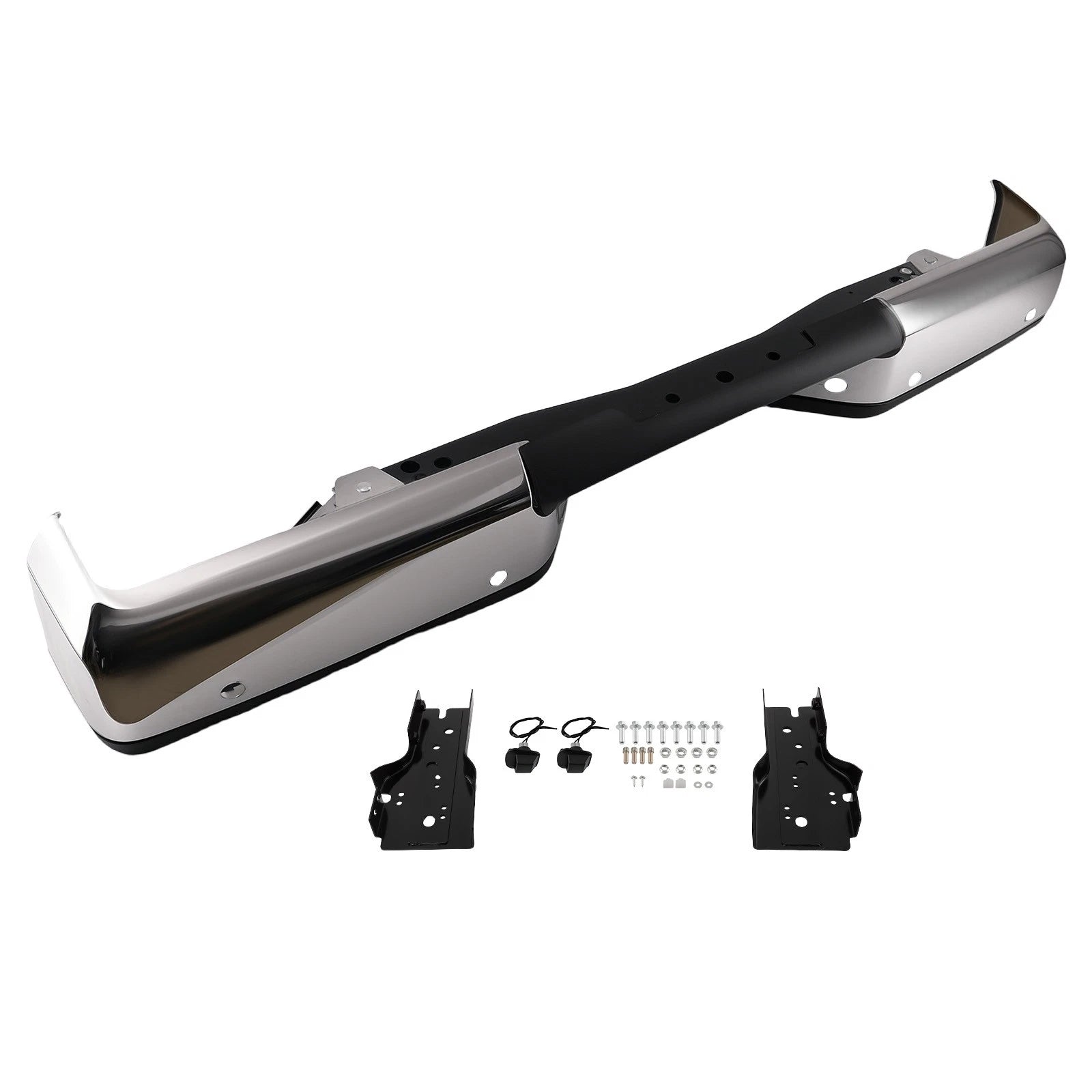 Rear Bumper Assembly Steel fits for Nissan Titan 2004-2015 Chrome 85022ZR20B