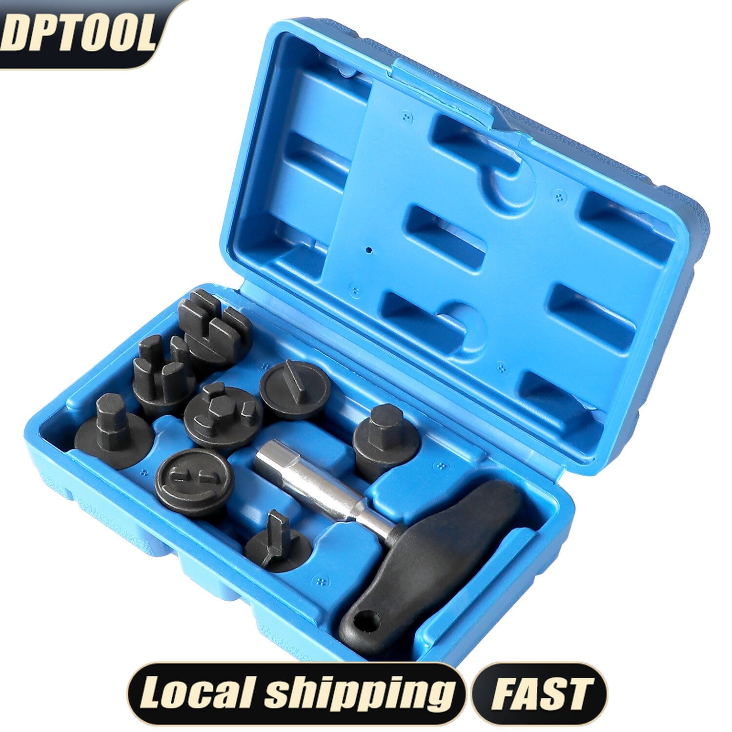 9PC Plastic Oil Pan Drain Plug Tool Set Non-Marring Wrench for Bmw