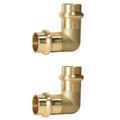 XFITTING 1/2" Press Elbow 2 Pack