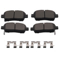 Front Brake Pads Kit for Toyota MR2 Spyder 2000-2005/Prius