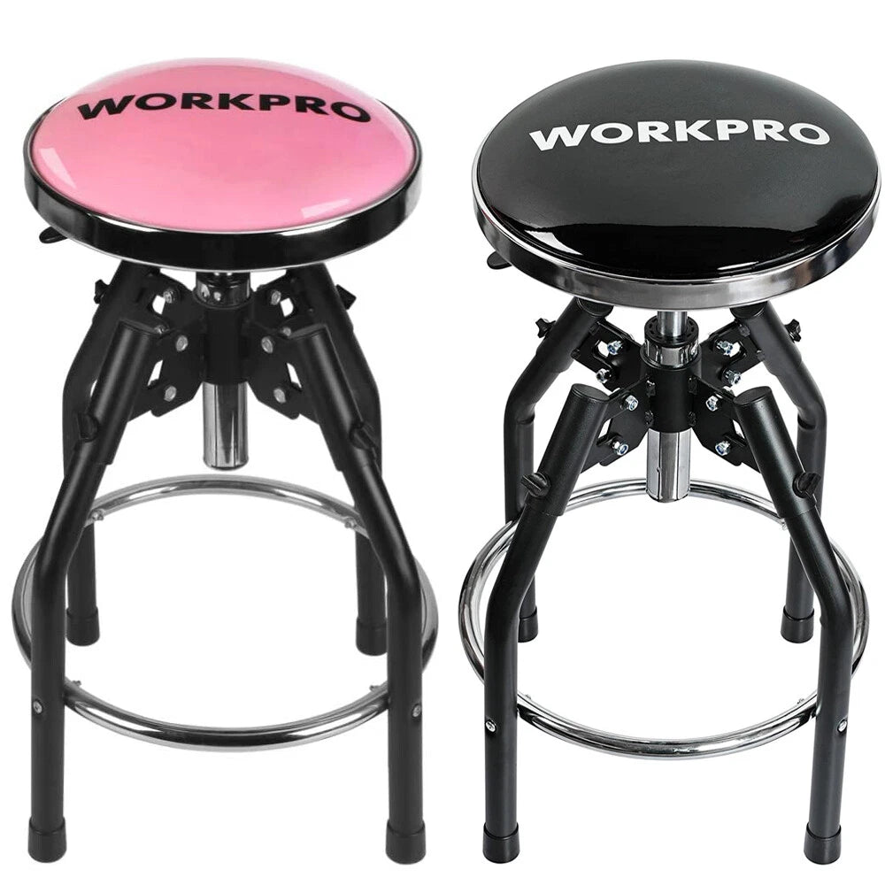 Workpro Bar Stools Adjustable Shop Stool 360 Degree | Built Supply Co
