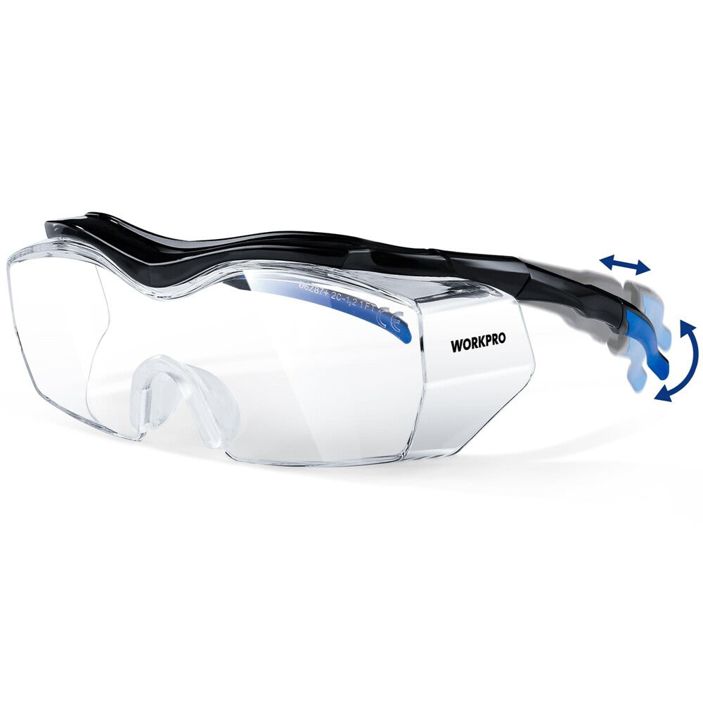 WORKPRO Clear Safety Glasses Anti Fog by WORKPRO