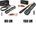 EverBrite 80LM/150LM Super LED Flashlight 3 Lighting Modes Adjustable Focus NEW