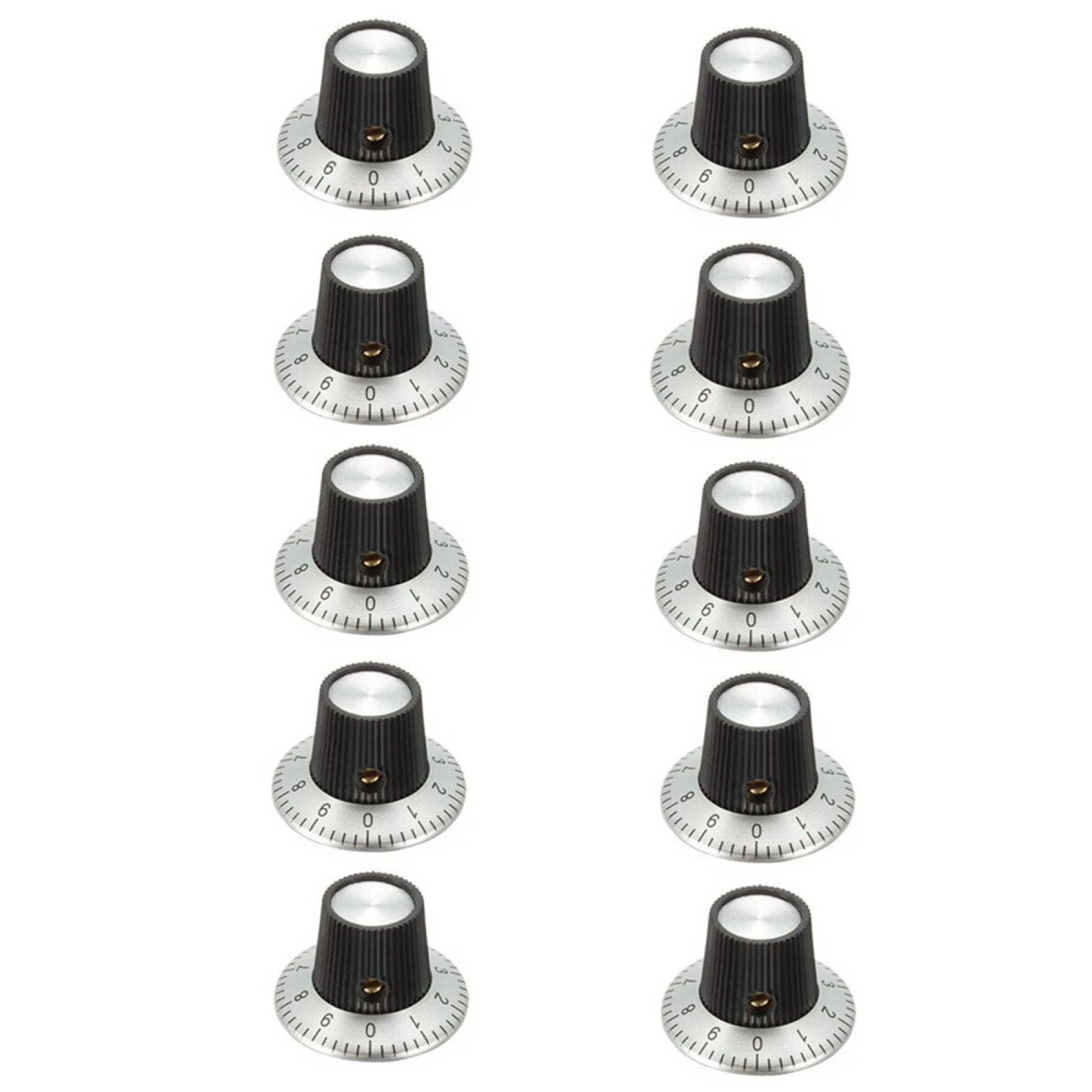 10pack Speaker Control Knob Power Amplifier Knob Cap 29x19mm Digital