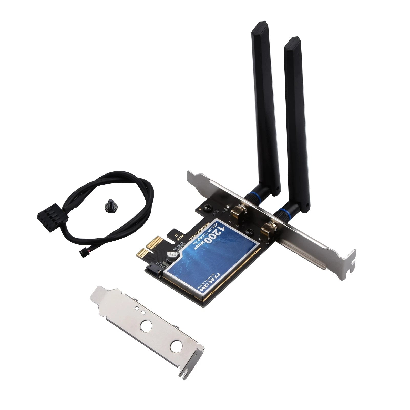 Fv-ac1200 Pcie Wifi Bluetooth Card Dual Band Ac1200 5ghz Bt4.0 For