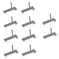 Wire Metal Hanger Retail Long Gridwall Hooks Grid Panel Display
