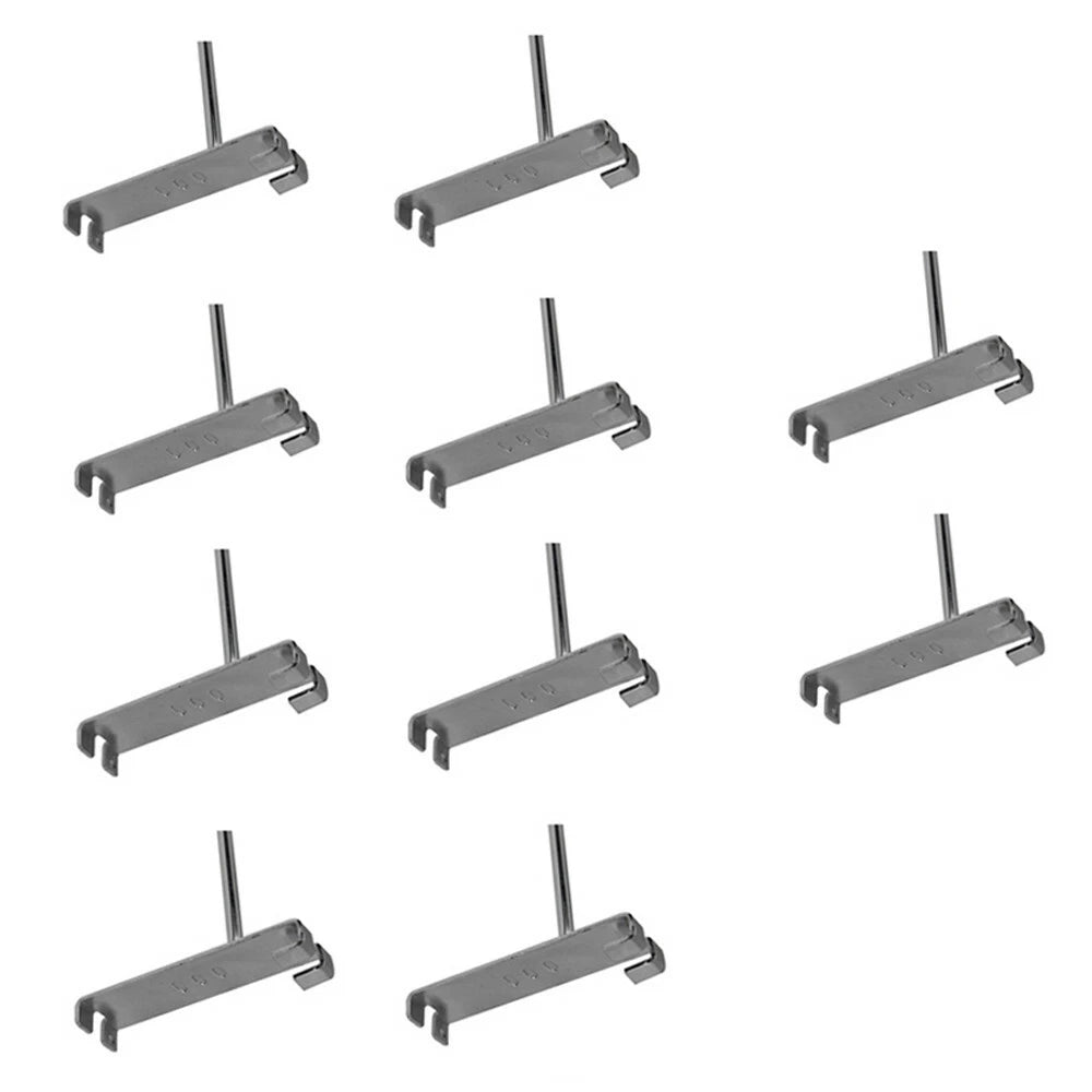 Wire Metal Hanger Retail Long Gridwall Hooks Grid Panel Display