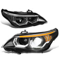 Fit 08-10 Bmw 528i 535i 550i M5 E60 Led Drl Hid | Built Supply Co