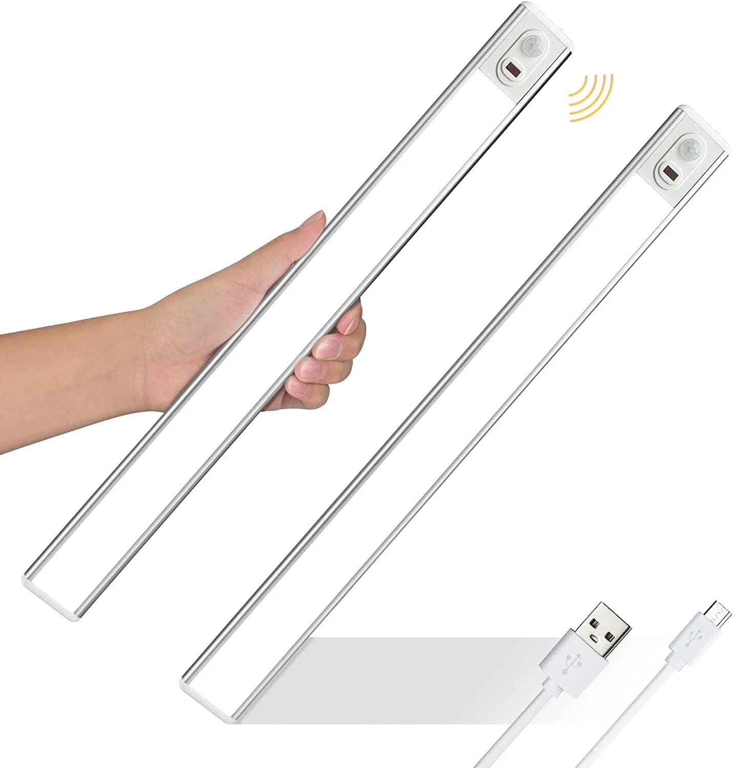 EverBrite 70 LED Under Cabinet Lighting Hand Wave Control Motion Sensor 1PC/2PCS