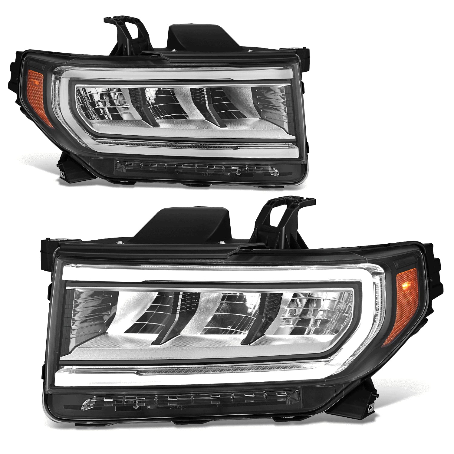 Fit 20-23 Gmc Acadia Non At4 Black Amber Led | Built Supply Co